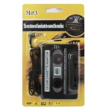 Car Audio Cassette Adapter (Black)
