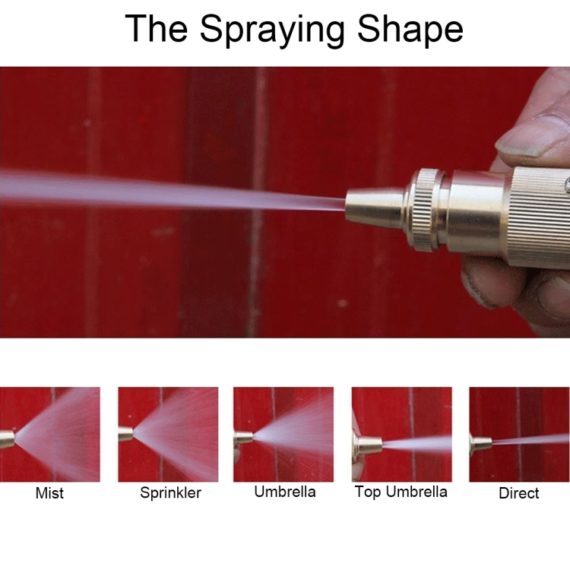 High Pressure Pure Copper Nozzle Sprayer for Car Washing