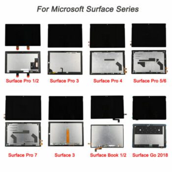 Microsoft Surface Pro 2 3 4 5 6 7 8 Screen Repair Service