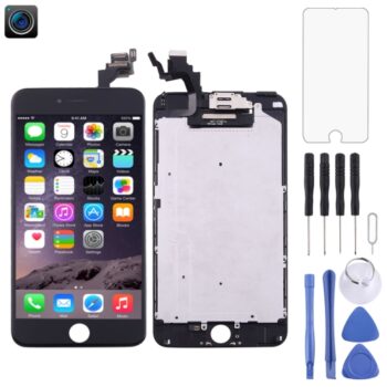TFT LCD Screen for iPhone 6 Plus Digitizer Full Assembly with Front Camera (Black)