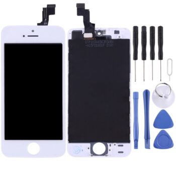TFT LCD Screen for iPhone SE with Digitizer Full Assembly (White)