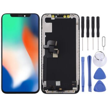 GX Hard OLED LCD Screen for iPhone X with Digitizer Full Assembly (Black)