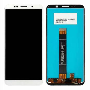 Lenovo A5 LCD Screen and Digitizer Full Assembly (White)