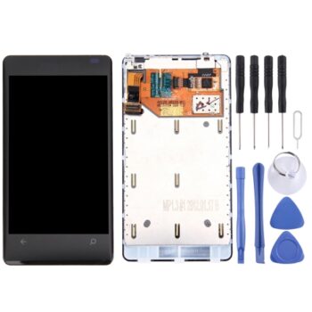 LCD Screen and Digitizer Full Assembly Digitizer for Nokia 800