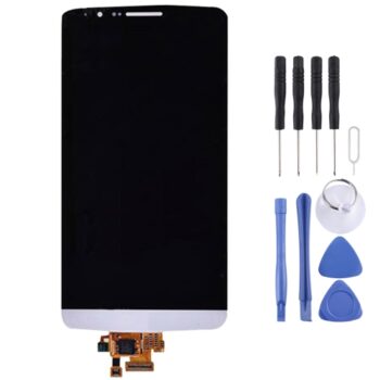 LCD Screen and Digitizer Full Assembly for LG G3 / D850 / D851 / D855(White)
