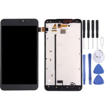 LCD Screen and Digitizer Full Assembly  for Microsoft Lumia 640 XL(Black)