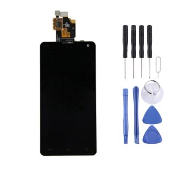 High Quality LCD Screen and Digitizer Full Assembly for LG Optimus G / E976 / E977(Black)