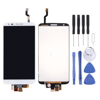 LCD Screen and Digitizer Full Assembly for LG G2 / D802 / D805(White)