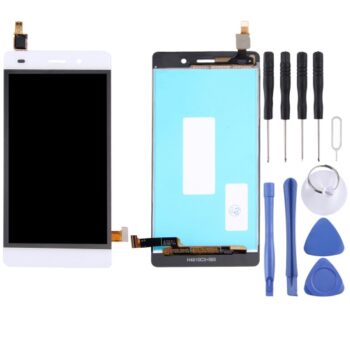OEM LCD Screen For Huawei P8 Lite with Digitizer Full Assembly(White)