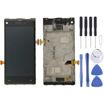 TFT LCD Screen for HTC 8X Digitizer Full Assembly  (Black)