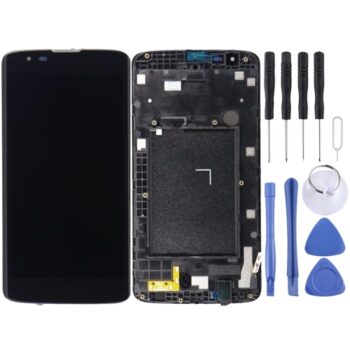 TFT LCD Screen for LG K7 Lite / Tribute 5 / LS665 LS675 MS330 K330 AS330 with Digitizer Full Assembly(Black)