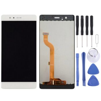 OEM LCD Screen For Huawei G9 Litewith Digitizer Full Assembly (White)
