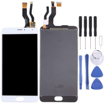 TFT LCD Screen for Meizu Meilan Metal with Digitizer Full Assembly(White)