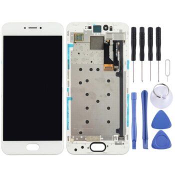 LCD Screen for Meizu Pro 6 with Digitizer Full Assembly(White)