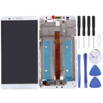 OEM LCD Screen For Huawei Mate 7 Digitizer Full Assembly (White)
