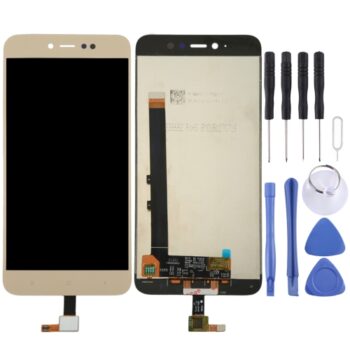 TFT LCD Screen For Xiaomi Redmi Note 5A Pro / Prime with Digitizer Full Assembly(Gold)