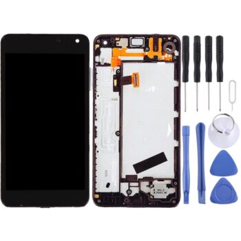 LCD Screen and Digitizer Full Assembly  for Microsoft Lumia 650 (Black)
