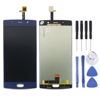 LCD Screen for Doogee BL7000 with Digitizer Full Assembly (Blue)