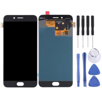 LCD Screen for OPPO R9s with Digitizer Full Assembly (Black)