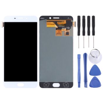 LCD Screen for OPPO R9 with Digitizer Full Assembly (White)