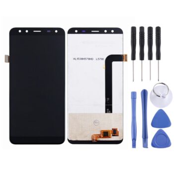 LCD Screen for LEAGOO S8 with Digitizer Full Assembly (Black)