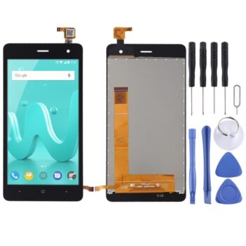 TFT LCD Screen for Wiko Jerry 2 with Digitizer Full Assembly(Black)