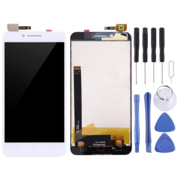 OEM LCD Screen for Lenovo VIBE C / A2020 with Digitizer Full Assembly (White)