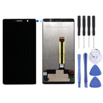 LCD Screen and Digitizer Full Assembly for Nokia 7 Plus / E9 Plus(Black)