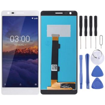 TFT LCD Screen for Nokia 3.1 with Digitizer Full Assembly (White)
