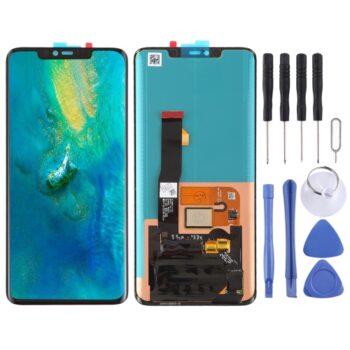 OLED LCD Screen for Huawei Mate 20 Pro with Digitizer Full Assembly (Support Fingerprint Identification) (Black)
