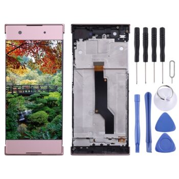 OEM LCD Screen for Sony Xperia XA1 G3112 G3116 G3121 Digitizer Full Assembly (Pink)
