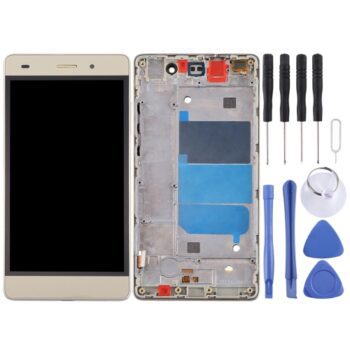 OEM LCD Screen For Huawei P8 Lite Digitizer Full Assembly (Gold)