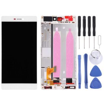 OEM LCD Screen For Huawei P8 Digitizer Full Assembly (White)