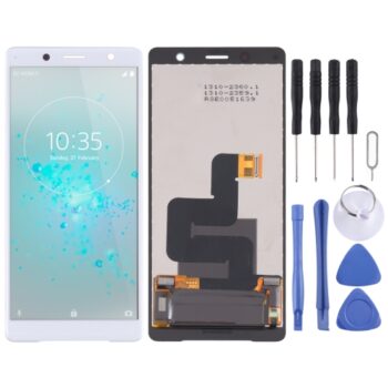 OEM LCD Screen for Sony Xperia XZ2 Compact with Digitizer Full Assembly(White)