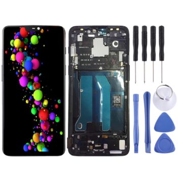 OnePlus 6 Digitizer Full Assembly  OEM LCD Screen (Black)