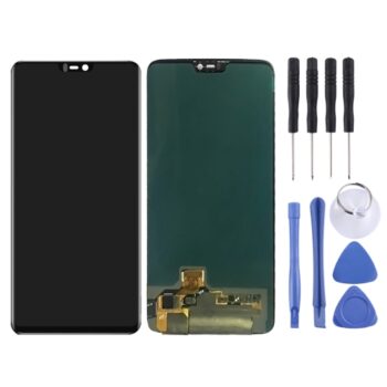 OnePlus 6 with Digitizer Full Assembly OEM LCD Screen (Black)