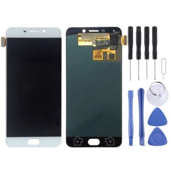 OLED LCD Screen for OPPO R9 / F1 Plus with Digitizer Full Assembly (White)
