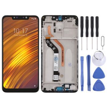 TFT LCD Screen for Xiaomi Pocophone F1 Digitizer Full Assembly (Black)