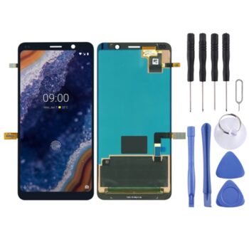 LCD Screen for Nokia 9 PureView with Digitizer Full Assembly(Black)