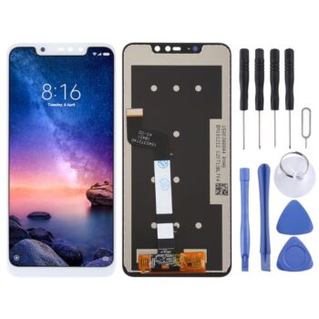 TFT LCD Screen for Xiaomi Redmi Note 6 Pro with Digitizer Full Assembly(White)