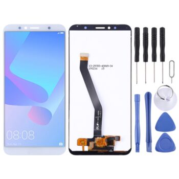 OEM LCD Screen for Huawei Y6 Prime (2018) with Digitizer Full Assembly (White)