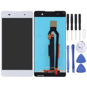 OEM LCD Screen for Sony Xperia E5 with Digitizer Full Assembly(White)