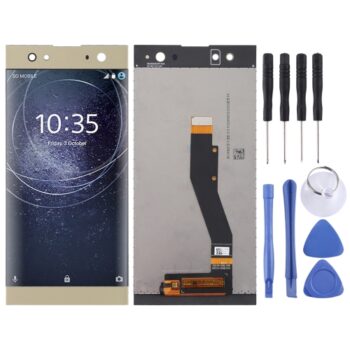 OEM LCD Screen for Sony Xperia XA2 Ultra with Digitizer Full Assembly(Gold)