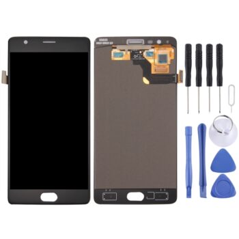 OnePlus 3T with Digitizer Full Assembly OEM LCD Screen (Black)