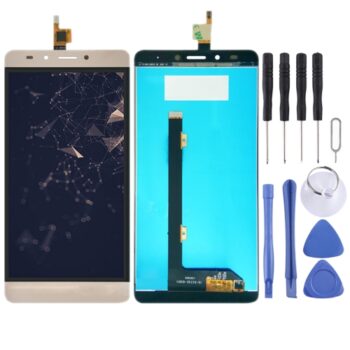 TFT LCD Screen for Infinix Note 3 Pro X601 with Digitizer Full Assembly (Gold)