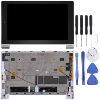 OEM LCD Screen for Lenovo YOGA Tablet 10 / B8000 Digitizer Full Assembly  (Silver)