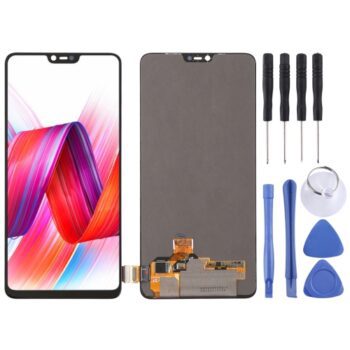 LCD Screen for OPPO R15 with Digitizer Full Assembly (Black)