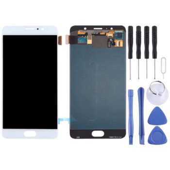 LCD Screen for Meizu Pro 6 Plus with Digitizer Full Assembly(White)