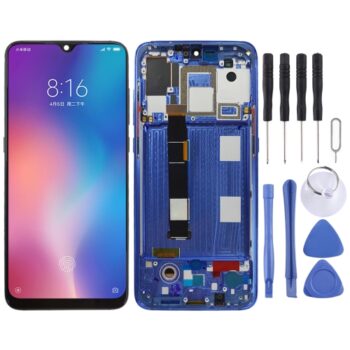 OLED LCD Screen for Xiaomi Mi 9 Digitizer Full Assembly (Blue)