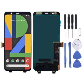 LCD Screen for Google Pixel 4XL with Digitizer Full Assembly(Black)